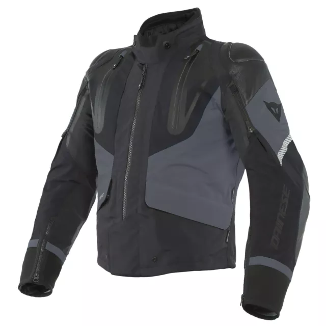 Dainese Sport Master GTX Herren Motorrad Jacke wasserdicht Gore-Tex schwarz-grau