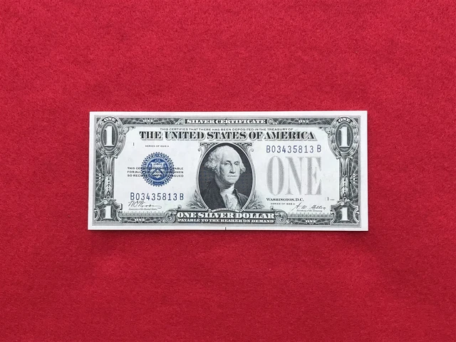FR-1601 1928 A Series $1 Silver Certificate "B-B Block" *Crisp Uncirculated*