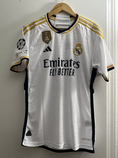 NEW Adidas x Parley 2018/19 Vinicius Jr Real Madrid Jersey UEFA Player  Issue XL