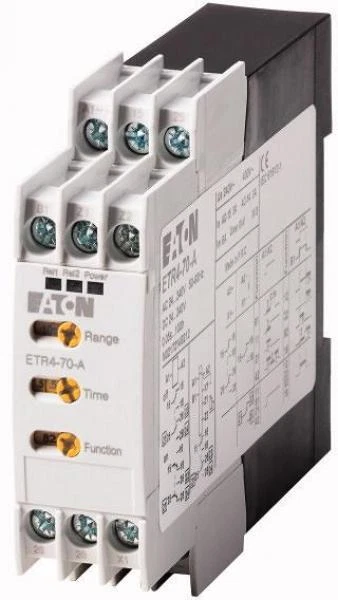 Eaton ETR4-70-A Relè orario, 2 W, 0,05 s - 100 h, multifunzione, 24-240 V AC/DC,