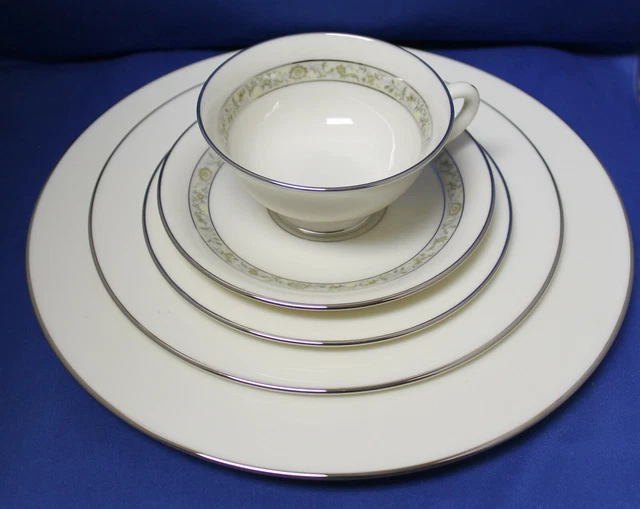 5 Piece Place Setting Lenox Springdale Platinum -Multiple Available