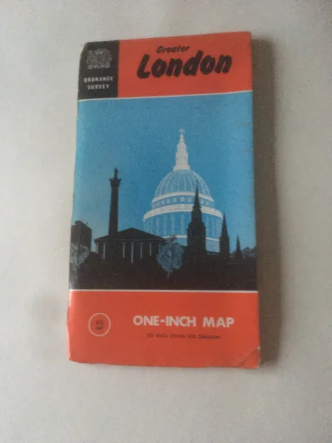 Ordnance Survey City map : Greater London