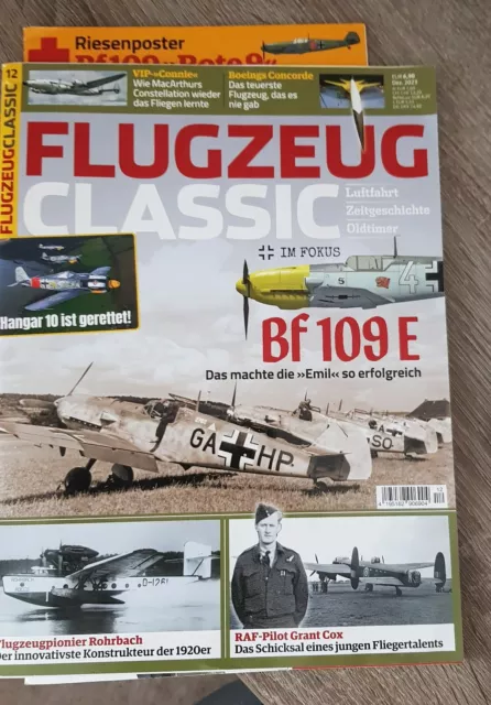 Flugzeug Classic Heft-Nr. 12/2023, Bf 109 E