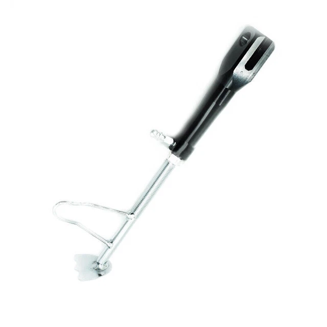 CNC Motorcycle Parts Black Side Kickstand Aluminum Alloy Stand Fall Protect