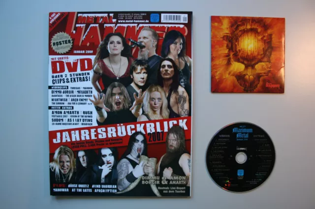 Metal Hammer - Januar 2008 - Mit DVD und Poster - Gebraucht - Nightwish