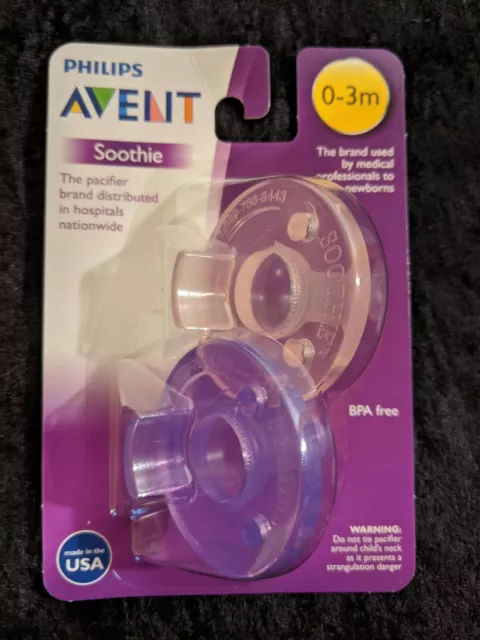 Philips Avent Soothie 0-3 month  Calm Baby Pack Of Two Color May Vary