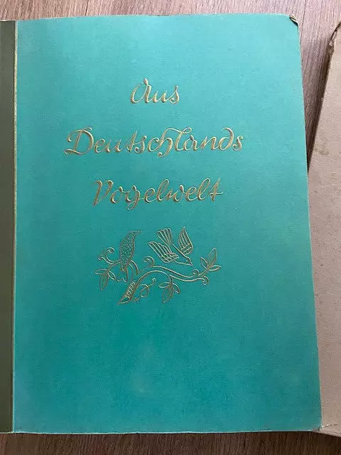 Aus Deutschlands Vogelwelt Zigaretten-Bilderdienst Altona Bahrenfeld (1936) voll