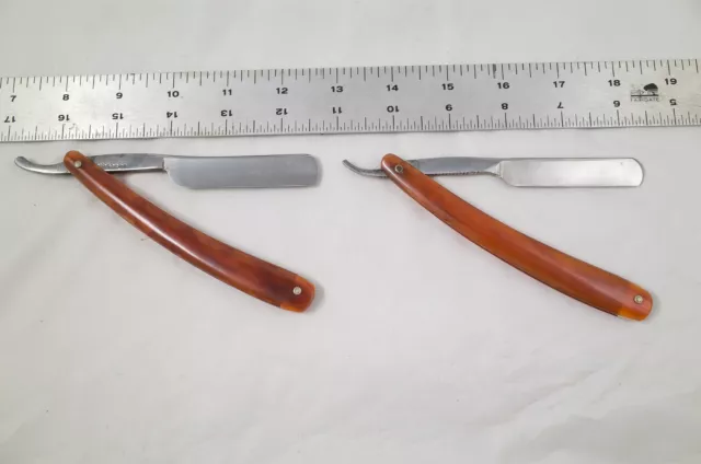 Two Japanese Straight Razors Magic Nagamasa 2