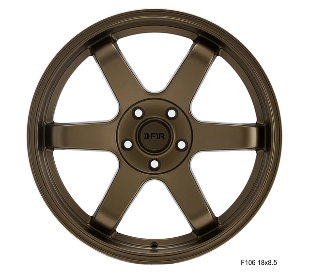18X8.5 F1R F106 5x114.3 +35 Matte Bronze Rims (Set of 4) EUR 1.021,90 ...