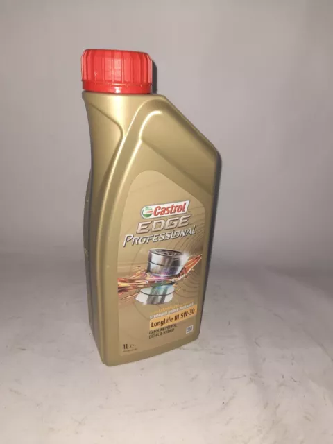 6 x 1 L Castrol Edge Professional LongLife 3  5W-30 Motoröl VW 50400 / 50700