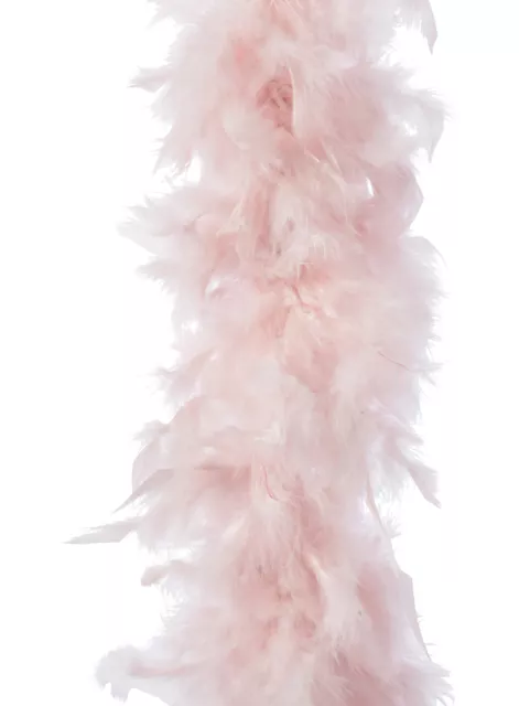 Baby Pink Feather Boa Luxury Fancy Dress Flapper Costume Christmas Feather  2m