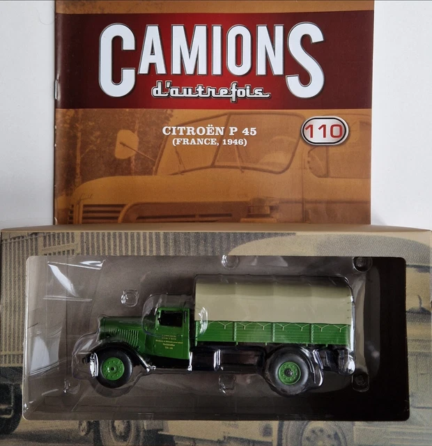 Camion Citroën U55 Bétaillère 1964 Au 1/43 - Modèle Réduit Ixo Altaya - Collection Camions Anciens