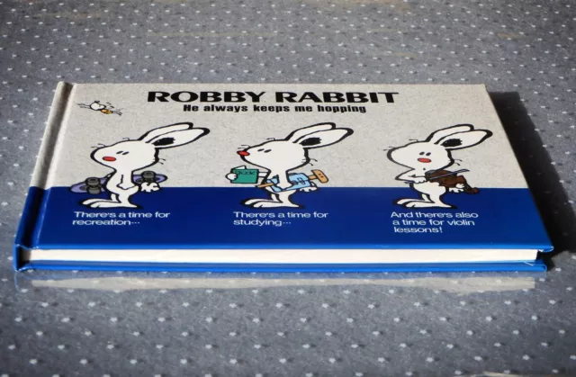 🐰  Vintage SANRIO 1976 ROBBY RABBIT Quaderno TUXEDOSAM nastro adesivo 79 JAPAN 2