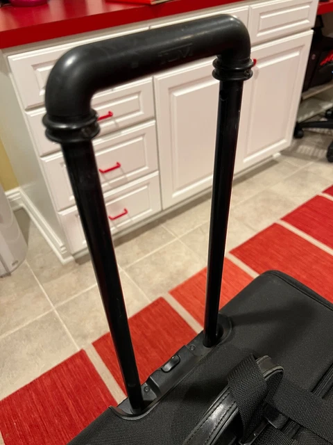 TUMI Alpha 2283D3 Upright 2-Wheeled Expandable Suitcase  Black 12x20x26" 7