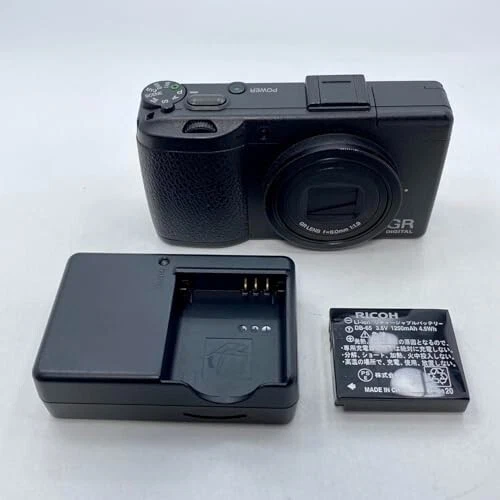 Ricoh GR DIGITAL III 10.0MP Digital Camera 2009 BLACK Ricoh Camera