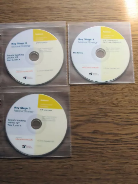 Three Key Stage 3 Ict Guidance Cds Dfes Raising Standards From 2002