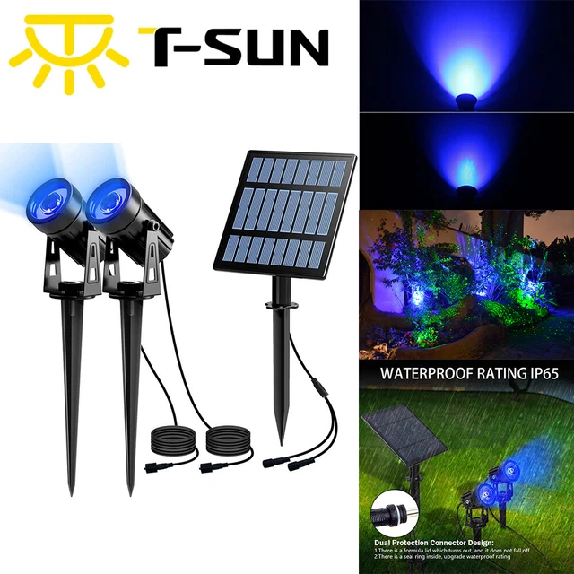 2x Solar-Kirschblütenbaum Lichter – 16 LEDs Pro Zweig, 8 Beleuchtungsmodi, IP65 Wasserdicht | Deko Für Garten, Balkon & Terrasse