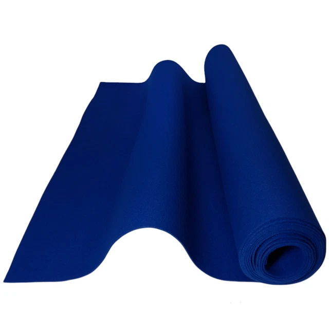 3mm Textilfilz Bastelfilz Meterware 500g/m2 100cm br. 0.1Lfm OEKO-TEX Saphir