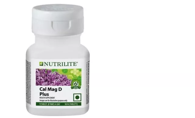Amway Nutrilite Cal Mag d Plus 90 Tablets with free shipping worldwide