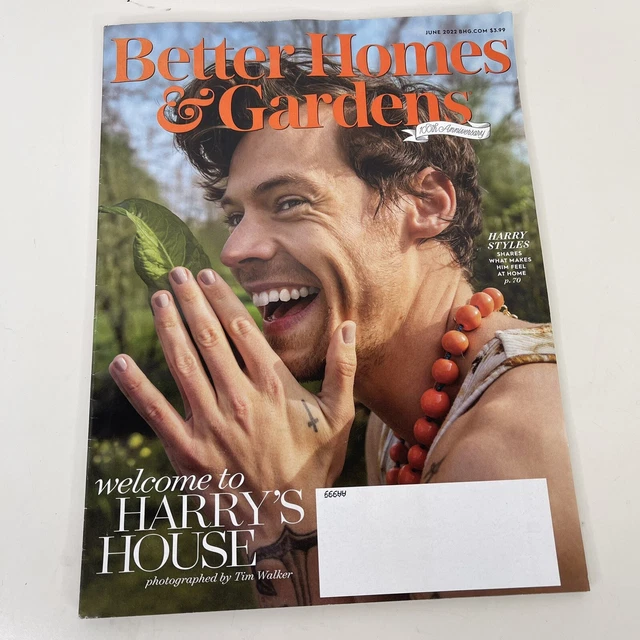HARRY STYLES BETTER Homes & Gardens Magazine JUNE 2022 Homes and