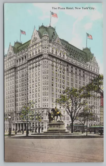 Postcard, Plaza Hotel, New York City, NY, Unposted