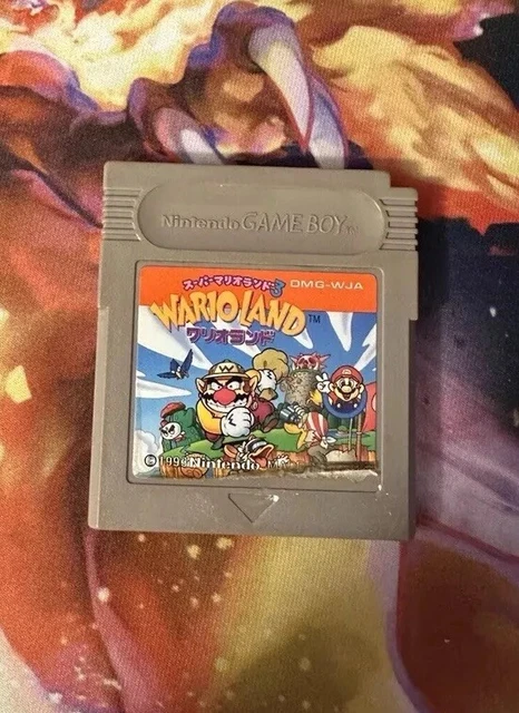 Wario Land (Super Mario Land 3) GameBoy - Version Japonaise CIB, Pile à Changer