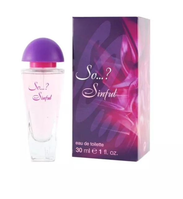 So...? Sinful Eau De Toilette 30ml (B12 C.AI) Designer Perfume EDT