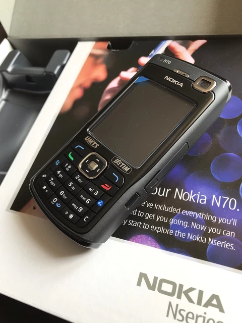 CELLULARE NOKIA N70 N 70 Tim Black Nuovo Originale EUR 179,00 - PicClick IT