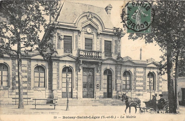 Cpa 94 Boissy St Leger La Mairie