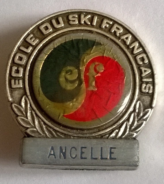 Insigne Ancien ESF - Ski De Fond - 1 étoile - Vintage - Occasion - Origine France