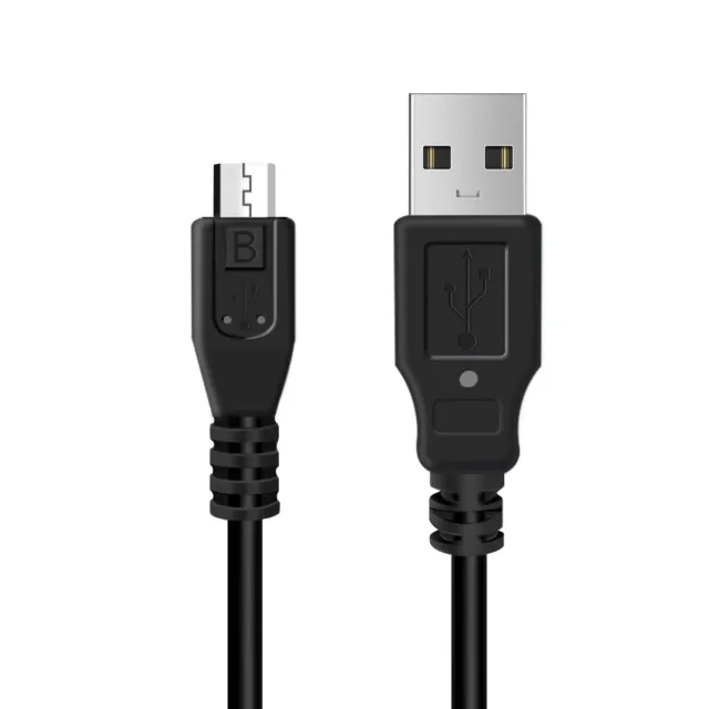 Câble micro USB extra long de 10 pieds vers un cordon de synchronisation de données de charge masculin iXCC noir 3