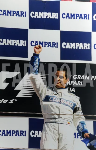 Altes Pressefoto Formula 1, Monza, Montoya, 2001, Druck 20 X 30 CM