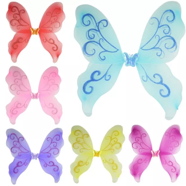 Simulation Butterfly Children Costume Props Colorful Fairy Costume  Girls