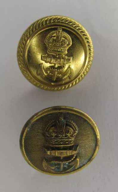 BRITISH ROYAL NAVY Naval Buttons Ww2 era military 24mm £5.99 - PicClick UK