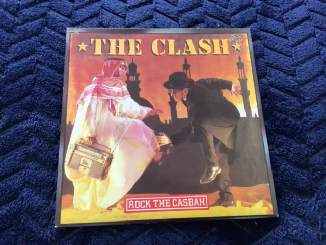 The Clash Rock the Casbah 7 inch vinyl single record