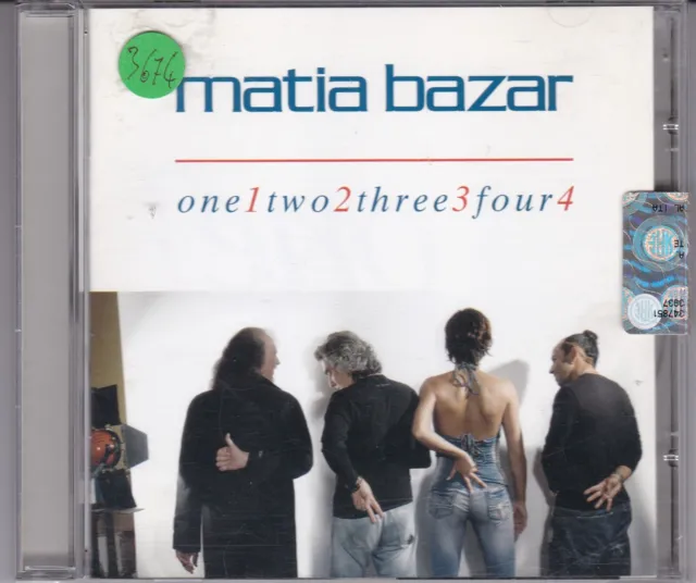 MATIA BAZAR - one 1 two 2 three 3 four 4 CD