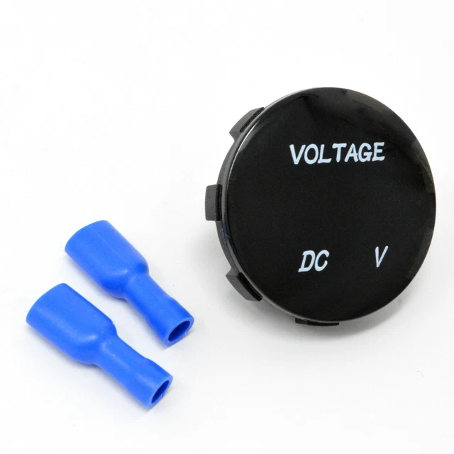 DUAL VOLTMETER 12V Marine Boat Car RV 2 Hole Panel "BLUE" 19.88 PicClick CA