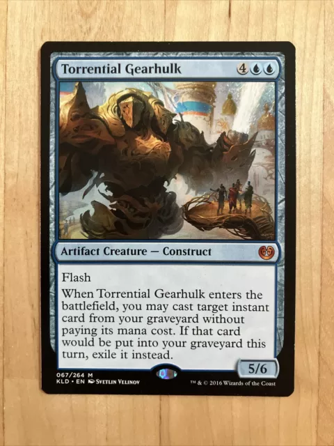 Torrential Gearhulk - Kaladesh Mythich - Magic the Gathering MTG NMLP