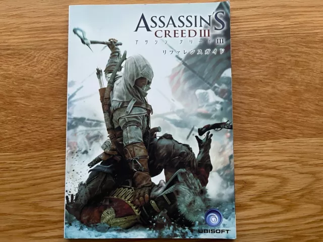 The Art of Assassins Creed III: Andy McVittie Great Condition! Japanese Text