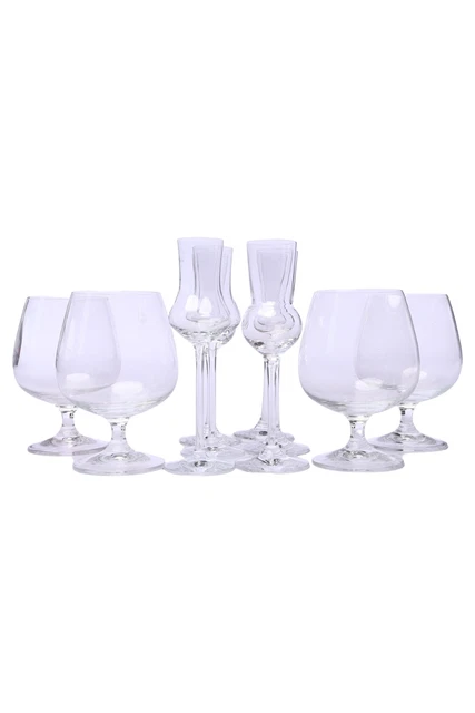 Set Bevande Ø 7 cm Vetro Trasparente