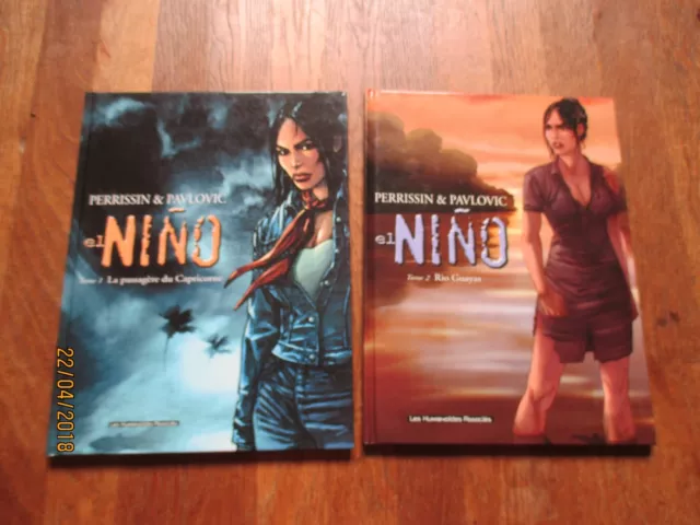 ALBUM BD EL NINO lot 1 + 2 en eo perrissin pavlovic humanoides