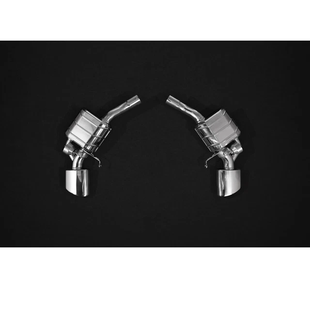 Capristo Audi RS4/RS5 Sportback Valved Exhaust, Mid Pipes, Oval RS Tips + CES-3