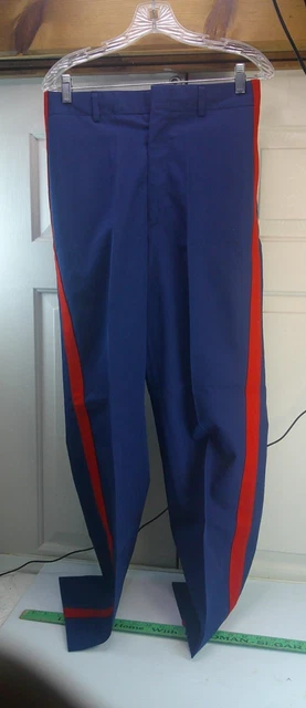 MARINE CORPS USMC NCO Blood Stripe Dress Blues Uniform Trousers Pants 34 L DLA $45.00 - PicClick MARINE CORPS USMC NCO Blood Stripe Dress Blues Uniform Trousers Pants 34 L DLA $45.00 - PicClick