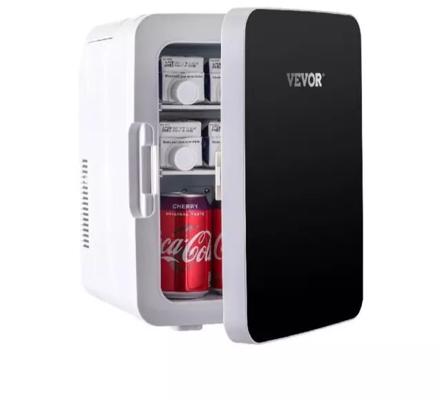 Mini Réfrigérateur 10L Frigo Portable 48W Refroidisseur Chaud Froid AC DC