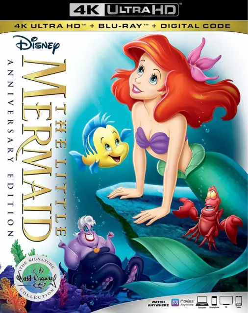 THE LITTLE MERMAID (4k Ultra HD + Bluray) Ultimate Collectors Edition