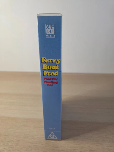FERRY BOAT FRED - Fred The Floating Zoo VHS PAL ABC Kids Video Tape ...