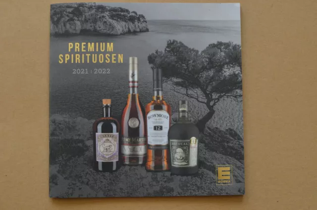 Premium Spirituosen WHISKY RUM GIN WODKA CHAMPAGNER COGNAC 2021/2022 Lexikon