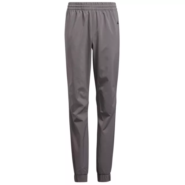 adidas Junior Boys Primegreen Aeroready Joggers Grey Kids Golf Pant Trousers