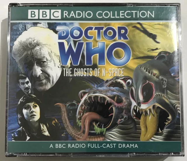 Doctor Who - The Ghosts of N-Space 3 x CD Radio Drama Ultra selten 3rd Doctor