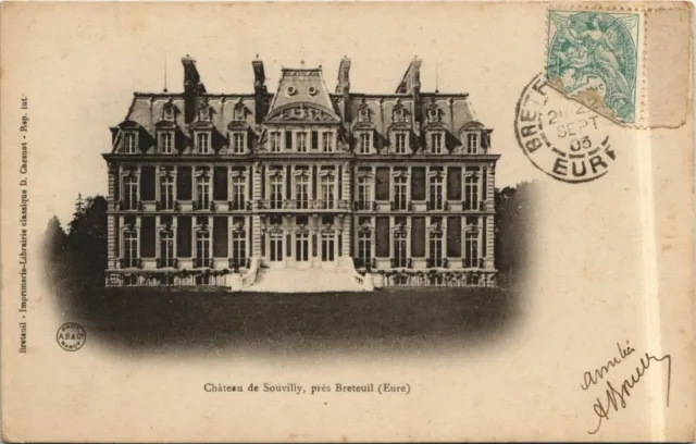CPA Chateau de Souvilly pres Breteuil (1161161)